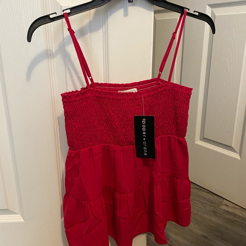 Paper Crane Tank Top